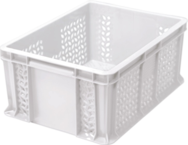 Ящик 400х300х180 мороз. перфорированный, с внешней ручкой  неокрашенный, арт. 702.01.02 м Ящик 400х300х180 мороз. перфорированный, с внешней ручкой  неокрашенный, арт. 702.01.02 м