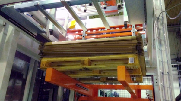 Автоматический депаллетайзер