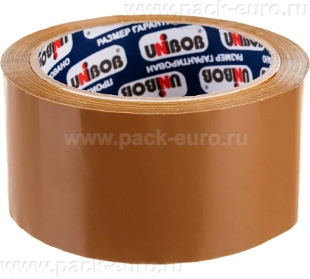 Упаковочная КЛ скотч UNIBOB 400 48 мм х 132 м, 45 мкм, коричневый