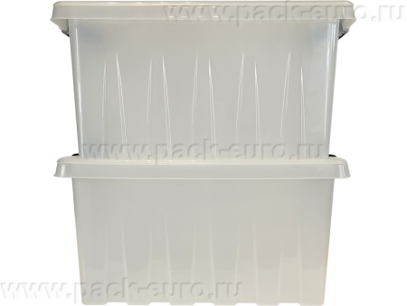Ящик сплошной 500×390×250 мм, объем 36 л., арт.: Rox Box 36, прозрачный, код: 18706, арт. Rox Box 36