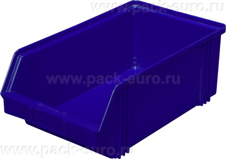 Ящик 400х230х150  синий, арт. 7963