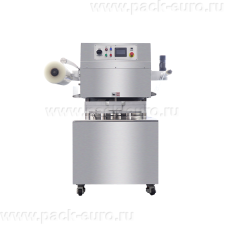 Полуавтоматический запайщик лотков ротационного типа HVT-450R (нерж.)