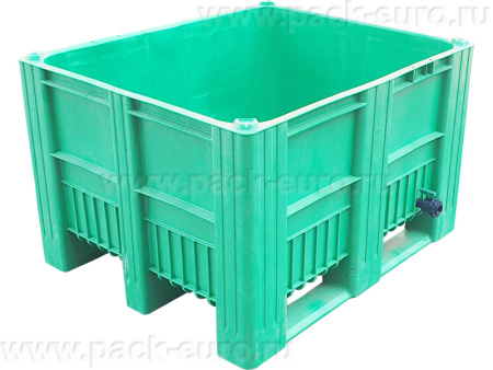 Big Box 1200х1000х740 мм сплошной на полозьях, с КШ 1, код: 29206, арт. C-Box 1210 S (740) ДП-КШ1