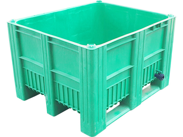 Big Box 1200х1000х740 мм сплошной на полозьях, с КШ 1, код: 29206, арт. C-Box 1210 S (740) ДП-КШ1