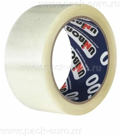 Упаковочная КЛ скотч UNIBOB 400 48 мм х 66 м, 40 мкм, прозрачный