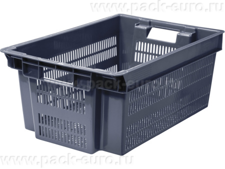 Ящик полимерный 600х400х250, код: 35590, арт. 125 ВС