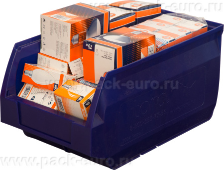 Ящик Napoli 400х230х200 PP, черный антистатичный, арт. 5004 ESD, код: 12773, арт. 5004 ESD