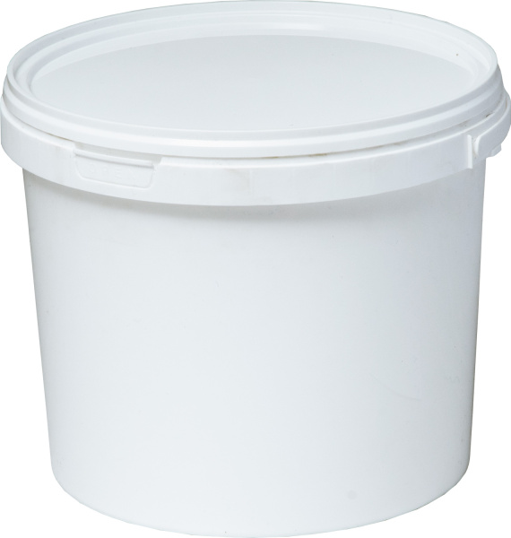 ВЕДРО КРУГЛОЕ 5,6л В22L с белой крышкой, белый, арт. ВП 5,6м ВЕДРО КРУГЛОЕ 5,6л В22L с белой крышкой, белый, арт. ВП 5,6м