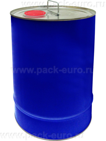 Барабан металлический 20 литров синий, арт. БМ 20 