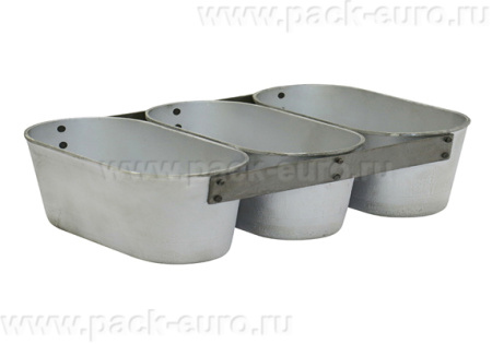 Секция форм для хлеба 3 Л  10-1 185 х 130 х 95 овал