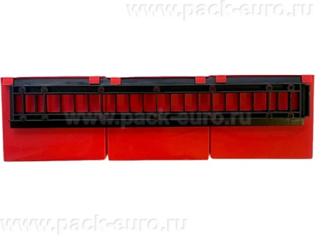 Комплект ящиков 126х100х60 для метизов, с планкой, 3 шт., код: 36991, арт. НЛ-3