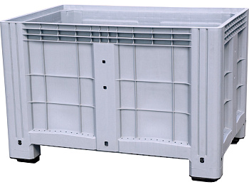 Контейнер 1200х800х800 сплошной, на ножках, арт. SDBOX 1208 S серый, код: 05460, арт. SDBOX 1208 S серый