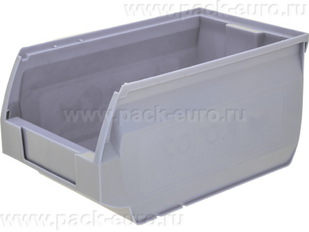 Ящик Verona 250х150х130 PP, тёмно-серый, арт. 5002