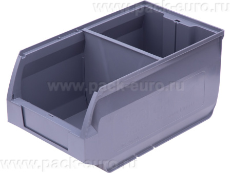 Ящик Napoli 400х230х200 PP с перегородкой по ширине, код: 39672, арт. 5004-КТ2 ВС
