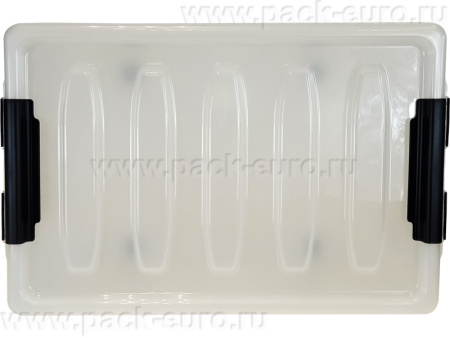 Ящик сплошной 580×390×180 мм, объем 35 л., арт.: Rox Box 35, прозрачный, код: 18708, арт. Rox Box 35