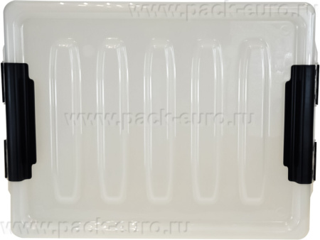 Ящик сплошной 500×390×250 мм, объем 36 л., арт.: Rox Box 36, прозрачный, код: 18706, арт. Rox Box 36