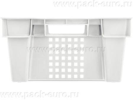Ящик перфорированный 600×400×200, арт.: 102, объём 37, натуральный, код: 01722, арт. 102 М
