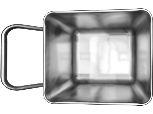 Тележка-чан "Китаянка" (Чебурашка) металл 200л., код: 34372, арт. ТЧ-200-304