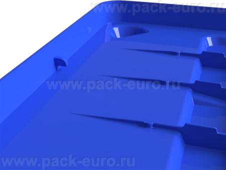 Крышка для бокса 1200x1000 КРАТОС, код: 40886, арт. KRSL 1210 синяя
