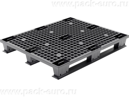 Паллет 1200х1000х150 перфорированный, на полозьях, арт. TR 1210 LPS, код: 25397, арт. TR 1210 LPS К черный