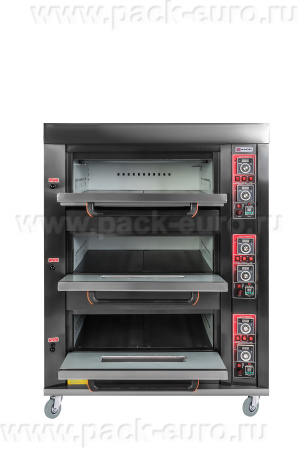 Печь подовая ярусная Miratek BK-36G (газовая)