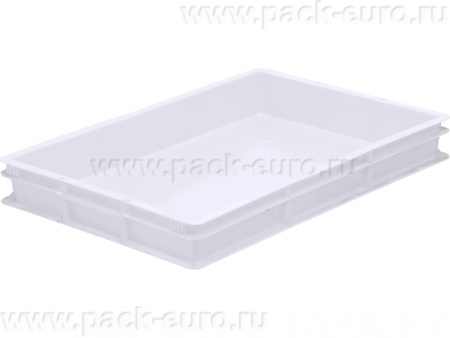 Ящик полимерный 600х400х75 с перфорацией, код: 35651, арт. 424 МСК М