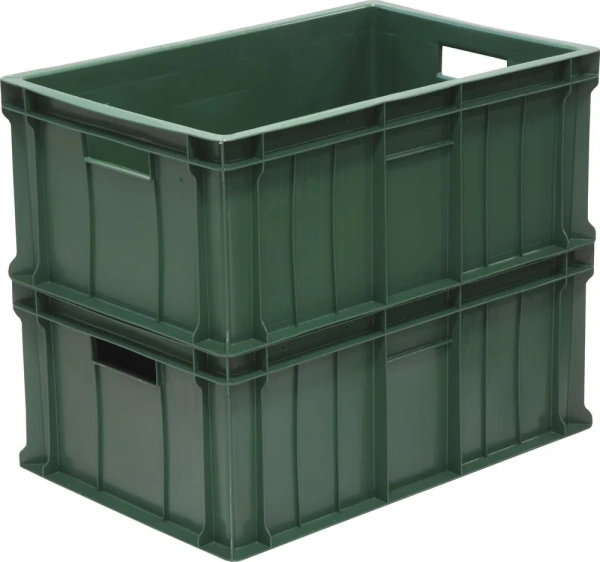 Ящик 600х400х300 сплошной Е3 зеленый Ящик 600х400х300 сплошной Е3 зеленый