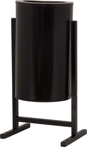 Урна уличная 36 литров черный, арт. СЛ2-300 черный