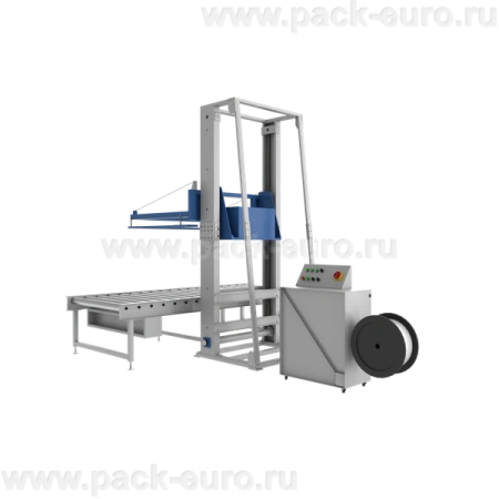 Стреппинг-машина для горизонтальной обвязки паллет PZO GSA-145, автомат
