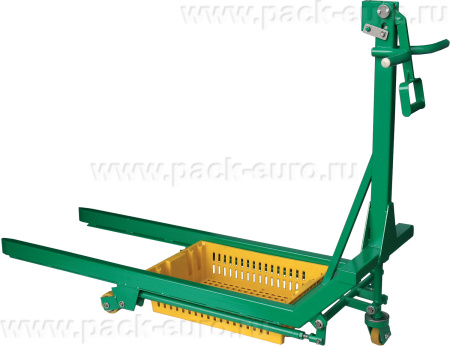 Тележка для хлебных евролотков 1558 x 494 x 1160, арт. ТЛ-2