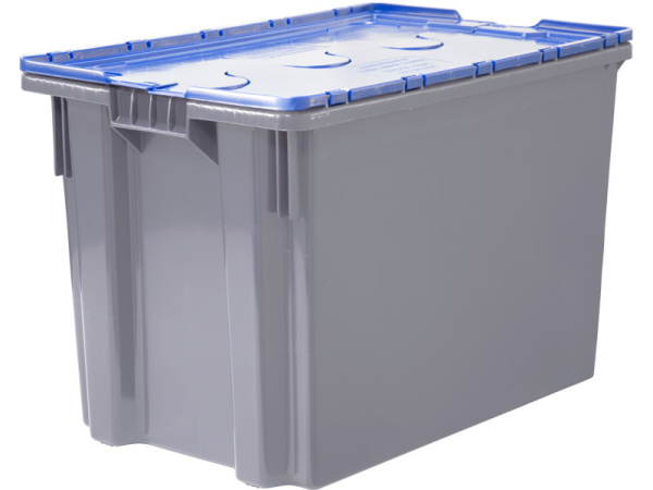 Ящик с крышкой п/э 600х400х300 сплошной, код: 33154, арт. 605-1 SP ГД ВС Ящик с крышкой п/э 600х400х300 сплошной, код: 33154, арт. 605-1 SP ГД ВС