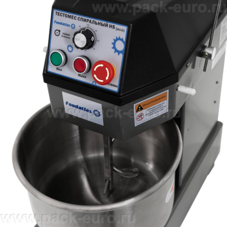 Тестомес спиральный HS-10 Foodatlas Eco (графитовый)