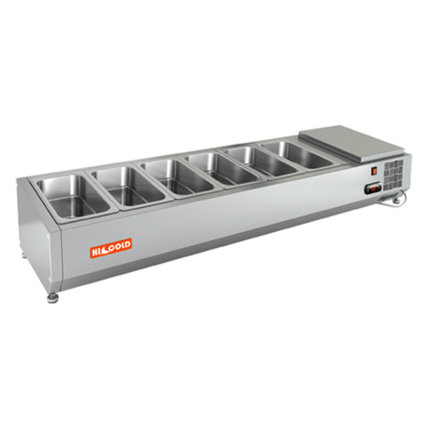 VRTO 1425 витрина охл. настольная, открытая, 1425х385х248 мм, HICOLD RUS, арт. 284953 от компании Европактрейд