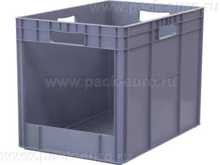 Ящик 600x400x420 сплошной с вырезом, код: 33142, арт. 942.02.02.01 М В НСТ