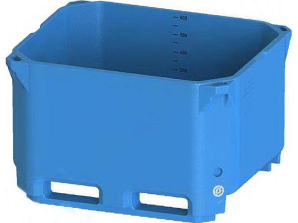 Контейнер 600л. изотермический, без крышки синий, арт. ТР 600