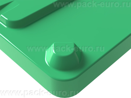 Крышка для бокса 1200x1000 КРАТОС, код: 40887, арт. KRSL 1210 зелёная