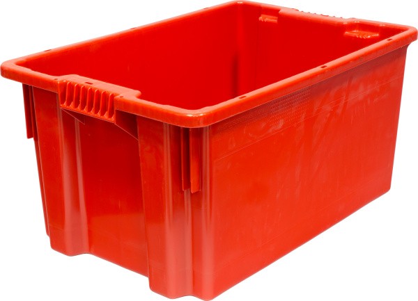 Ящик 600х400х300 сплошной красный, арт. 601 Ящик 600х400х300 сплошной красный, арт. 601