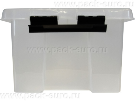 Ящик сплошной 415×300×195 мм, объем 16 л., арт.: Rox Box 16, прозрачный, код: 18704, арт. Rox Box 16