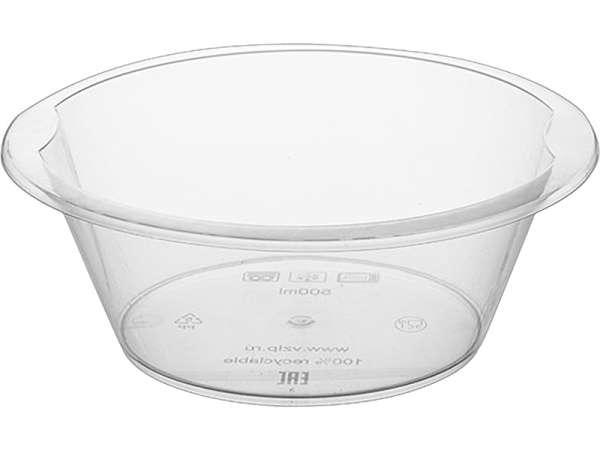 Контейнер п/п 0,500л. круглый, под запайку прозрачный, арт. КН-500мл Контейнер п/п 0,500л. круглый, под запайку прозрачный, арт. КН-500мл