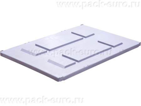 Крышка паллетная 1200x800  серый, арт. Крышка DP1208 серая