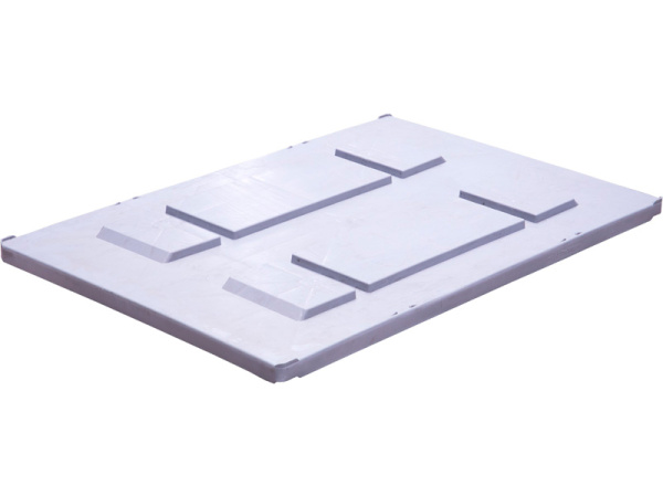 Крышка паллетная 1200x800  серый, арт. Крышка DP1208 серая