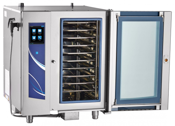 Пароконвектомат ПКА 10-1/1ПП2, парогенератор, сенсорное управ., автомат.мойка, арт.110000009757, арт. 11000009757 от компании Европактрейд