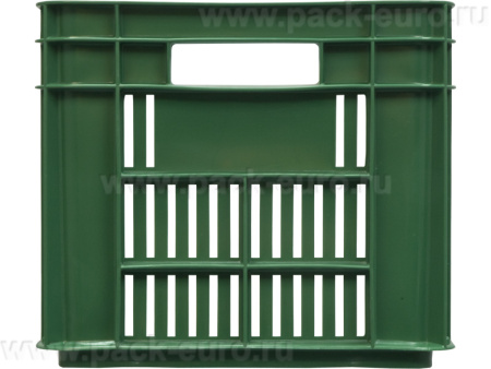 Ящик перфорированный 500×300×264, арт.: 112, объём 39.6, зелёный, код: 01543, арт. 112
