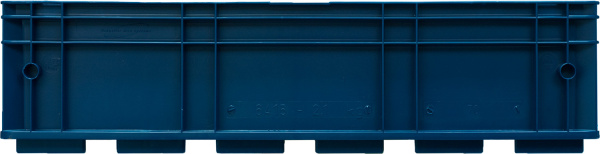 Ящик 6415 R-KLT 594х396х147,5, объем 21.1, синий, код:20838, арт. 6415 R-KLT