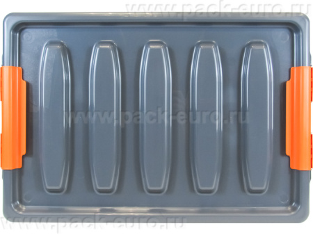 Ящик сплошной 589×396×355 мм, объем 70 л., арт.: Rox Box PRO 70Д, антрацит, код: 25342, арт. Rox Box PRO 70Д