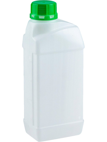 Бутыль 1л. прямоугольная, с пробкой, неокрашенный, арт. ПБ 1-65