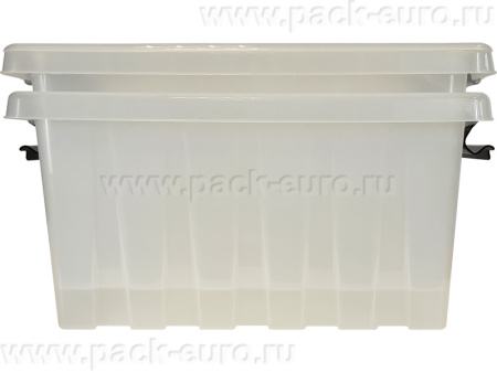 Ящик сплошной 500×390×250 мм, объем 36 л., арт.: Rox Box 36, прозрачный, код: 18706, арт. Rox Box 36