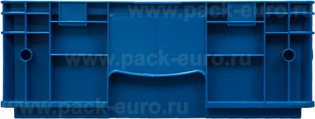 Ящик перфорированный 594×396×148, арт.: 6147 RL-KLT, объём 25.3, голубой, код: 20863, арт. 6147 RL-KLT