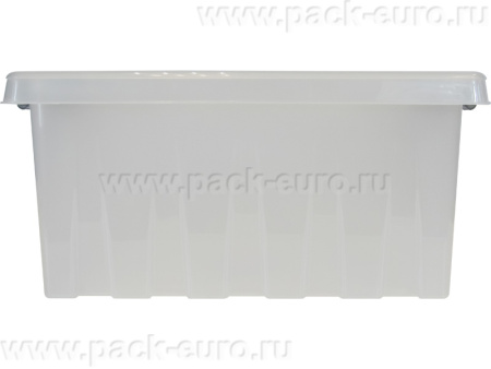 Ящик сплошной 415×300×195 мм, объем 16 л., арт.: Rox Box 16, прозрачный, код: 18704, арт. Rox Box 16