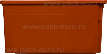 Ящик сплошной 600×400×300 мм, объем 52 л., арт.: 601, красный, код: 05416, арт. 601